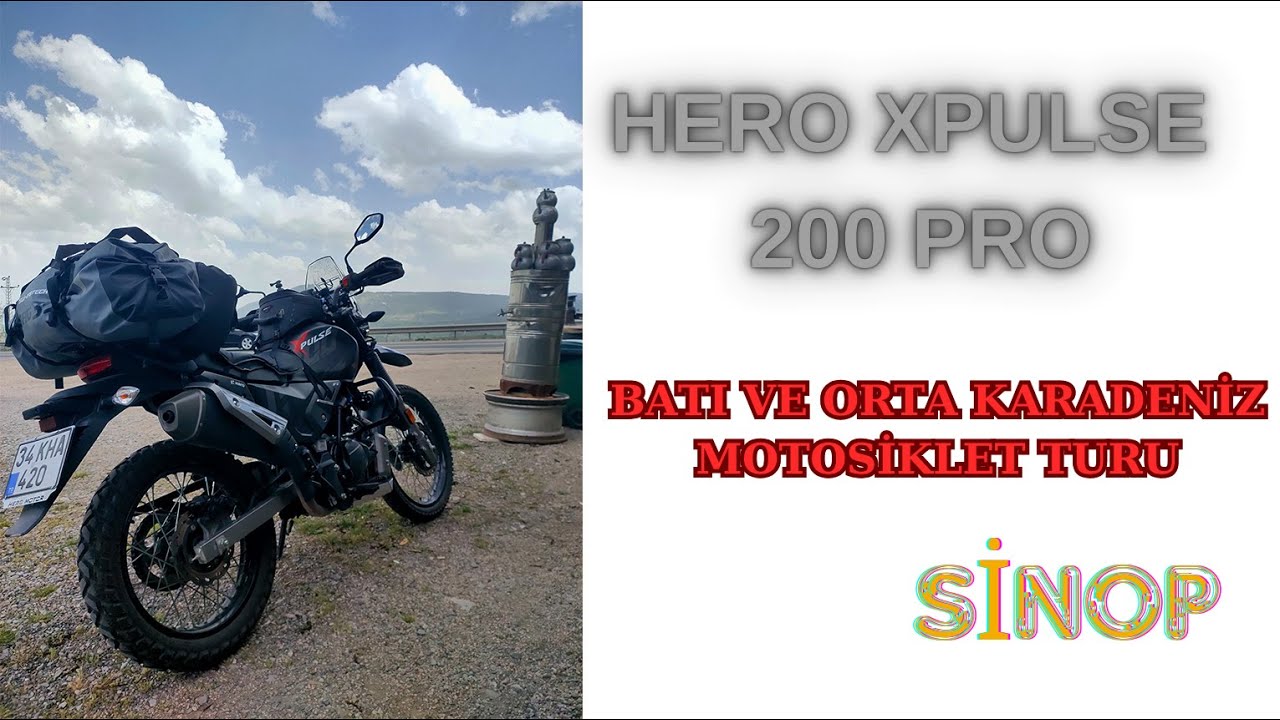 BÖLÜM-6 SİNOP / BATI VE ORTA KARADENİZ MOTOSİKLET TURU