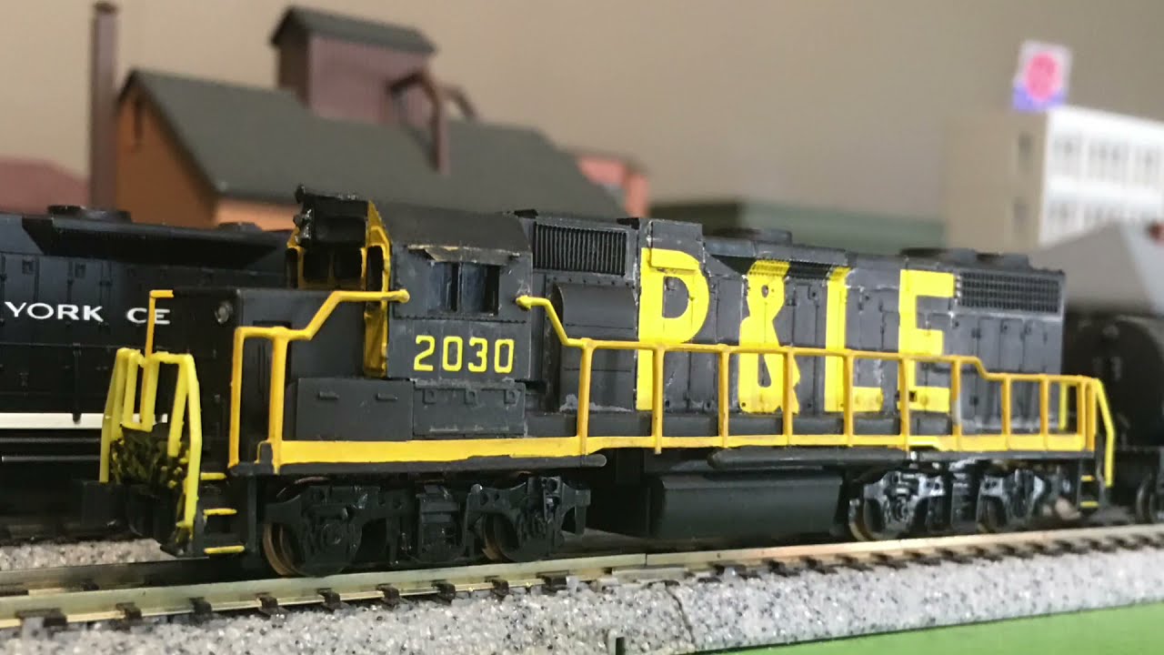 N scale Life-Like GP38-2 rebuild