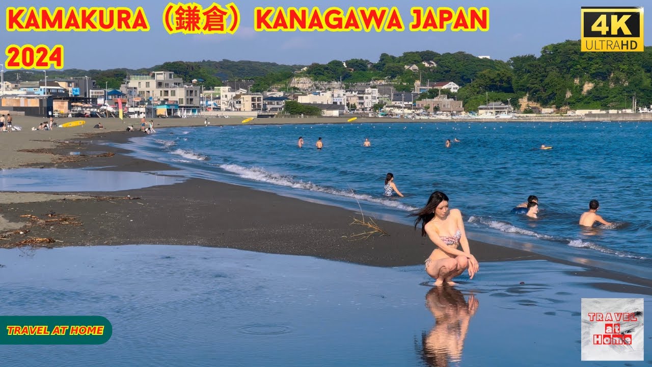 4k hdr japan travel 2024 | Walk in Kamakura（鎌倉）Kanagawa japan |  Relaxing Natural City ambience