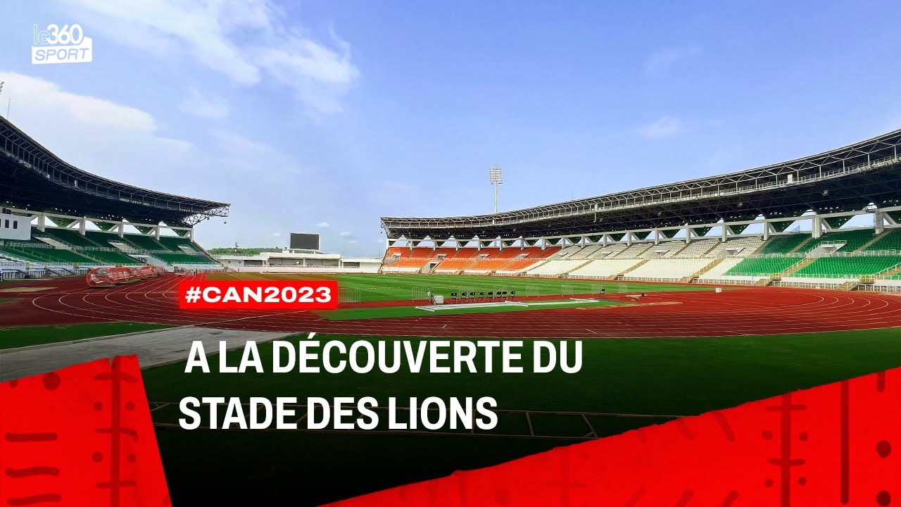 CAN 2023: visite guidée du Stade Laurent Pokou de San Pedro