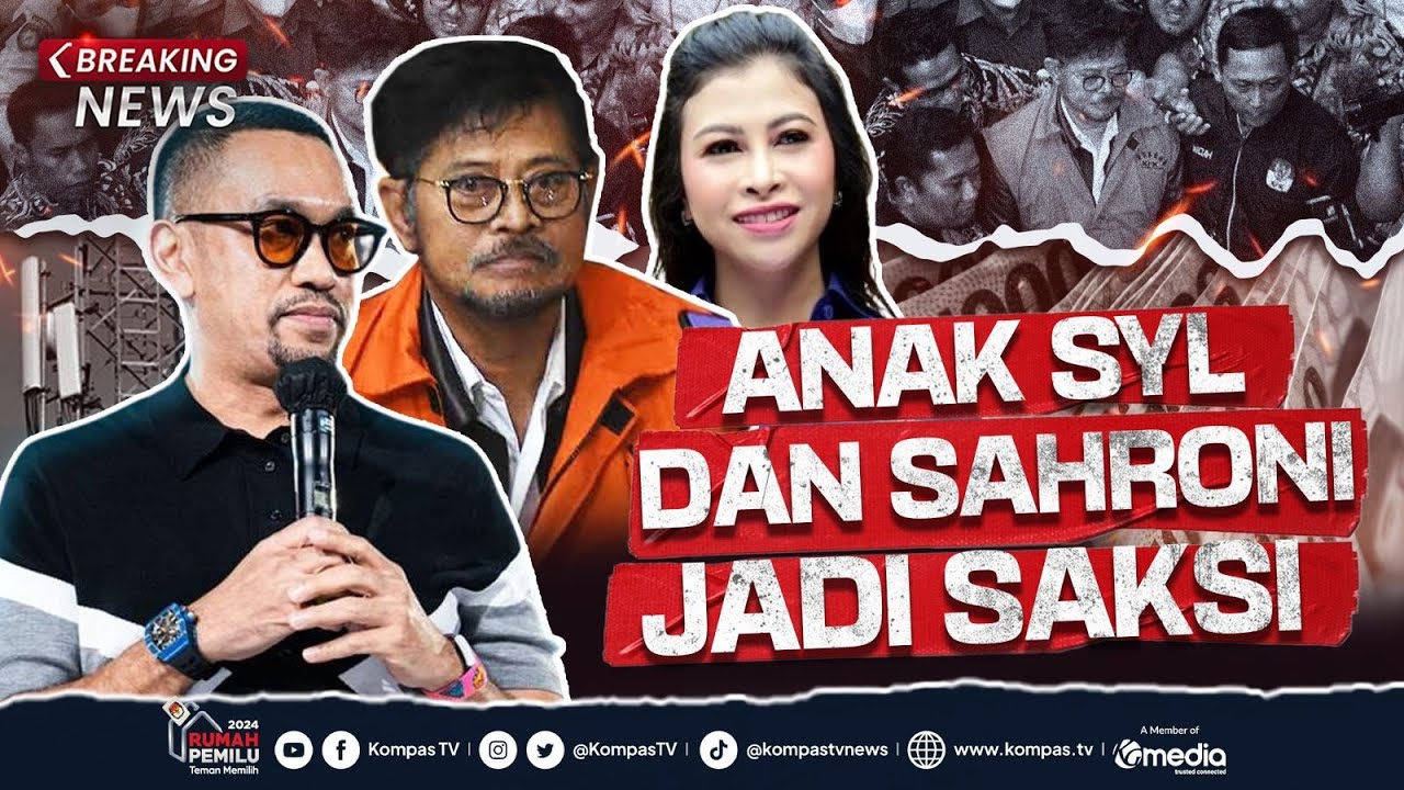 BREAKING NEWS - Ahmad Sahroni, Anak SYL, hingga Pemilik Travel Jadi Saksi Sidang Korupsi Kementan