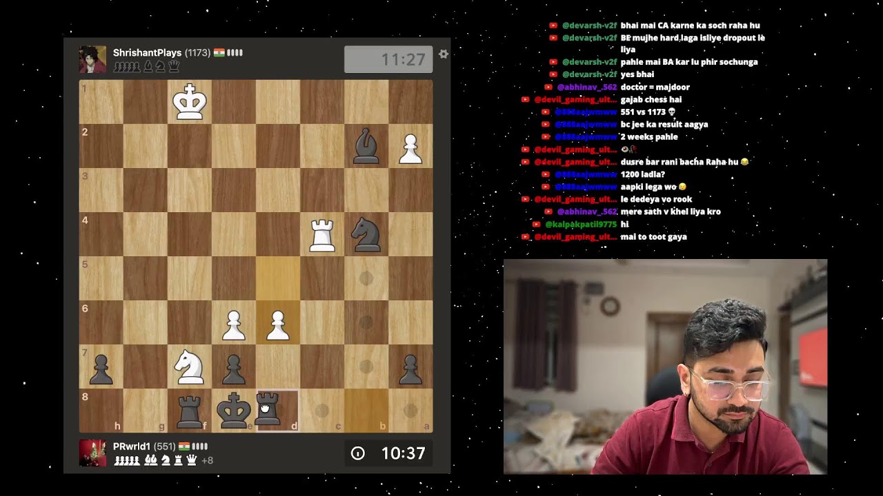 Live Chess Online #47 (We are back after 10 days)