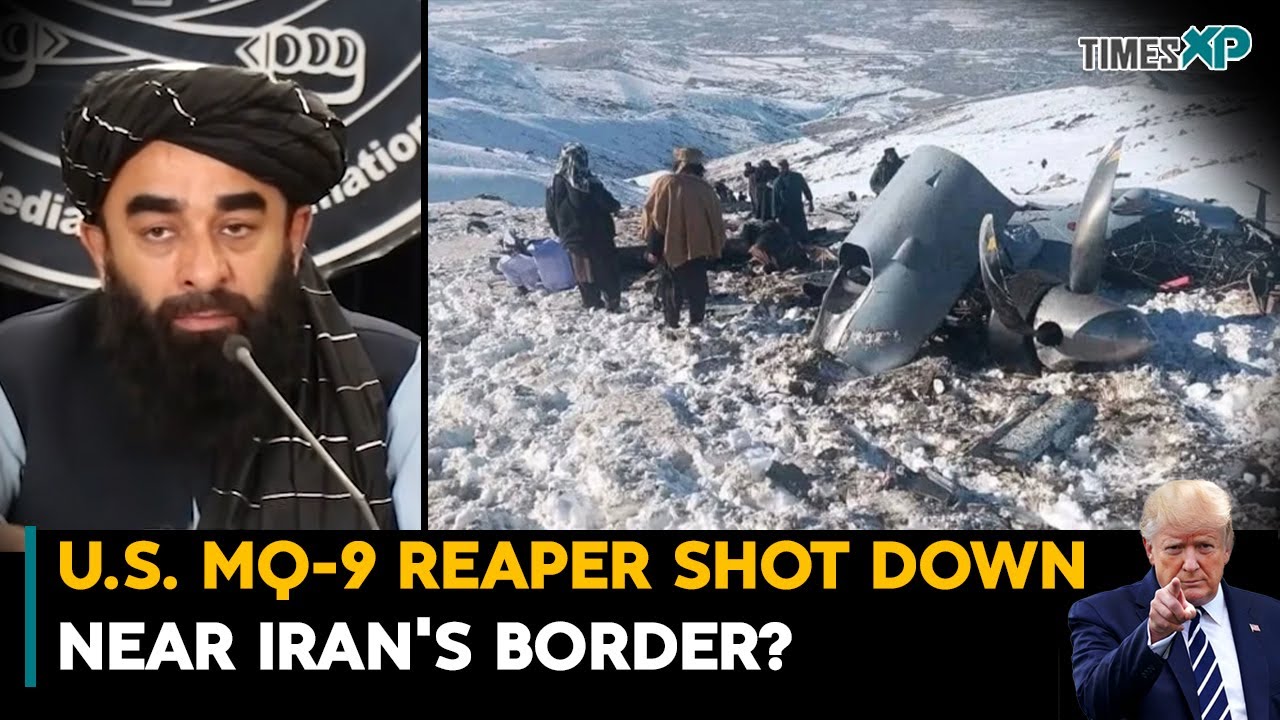 U.S. MQ 9 Reaper Shot Down Near Iran's Border? Iran-Israel War