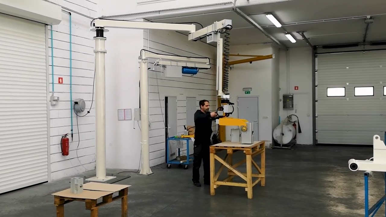 Pneumatic Arm Balancer with Friction Gripper