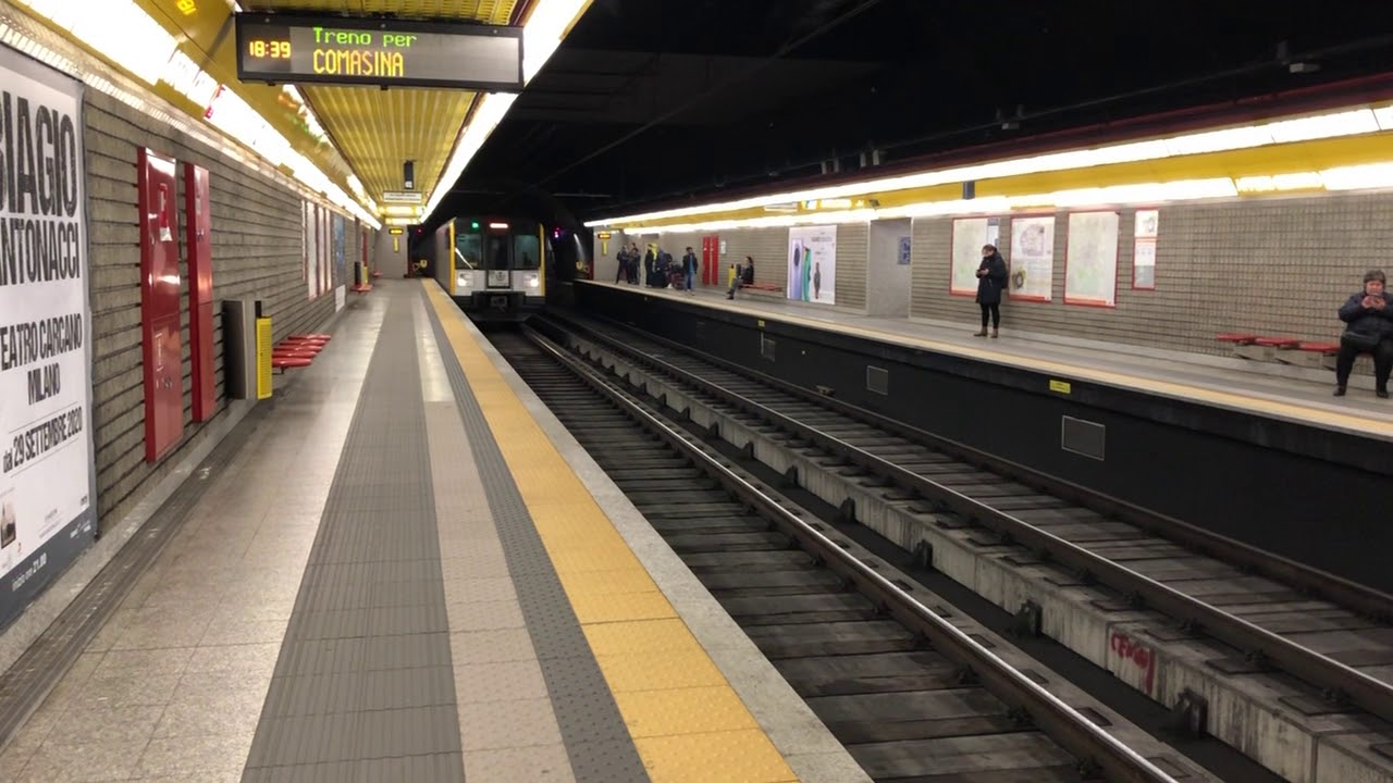Linea M3 viaggio da Affori Centro a Comasina