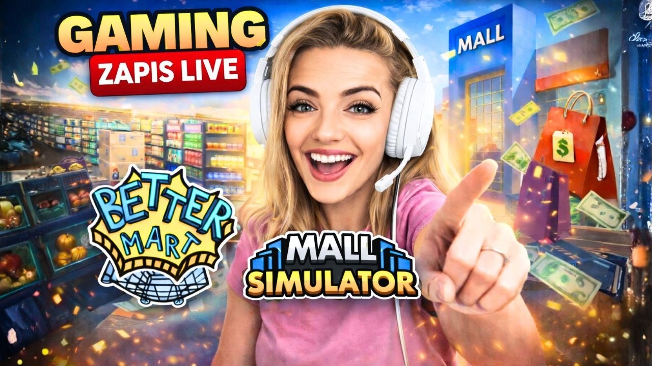 LIVE - 🍩BETTER MART - 🍩i MALL SIMULATOR - symulatory SUPERMARKETU