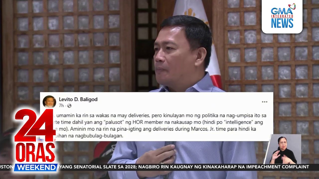 Ombudsman Remulla tila umaming may delivery sa panahon ni PBBM—Baligod | 24 Oras Weekend