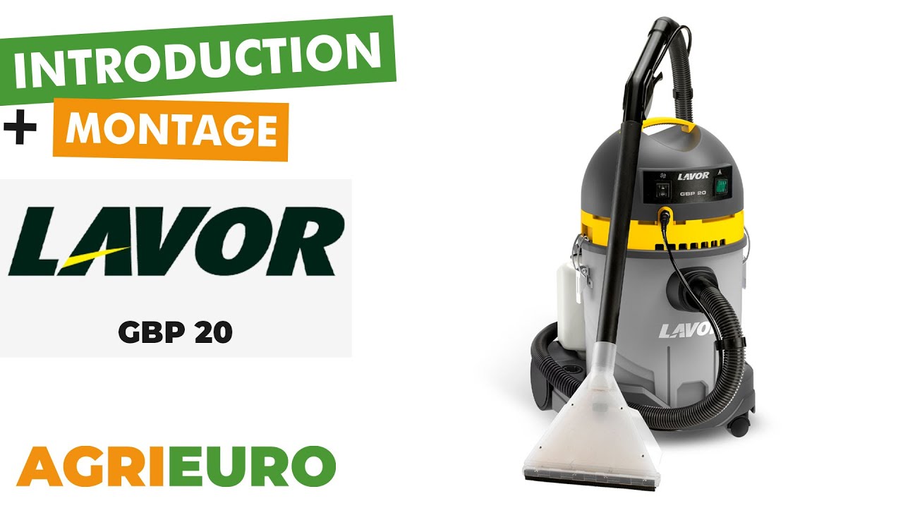 Lavor GBP 20 - Injection/extraction fabric upholstery carpet cleaner