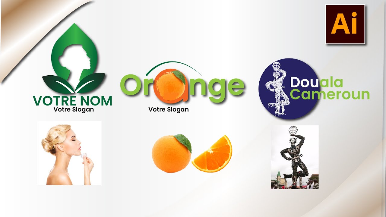 Tuto création des logos a partir d'une Image dans Illustrator pour débutant