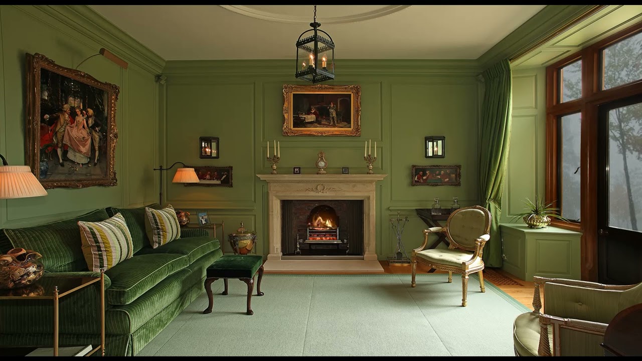 ENERGY HEALING AMBIENCE: The Winter Green Room...