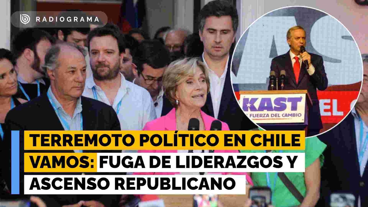 Terremoto pol&iacute;tico en Chile Vamos: fuga de liderazgos y ascenso republicano
