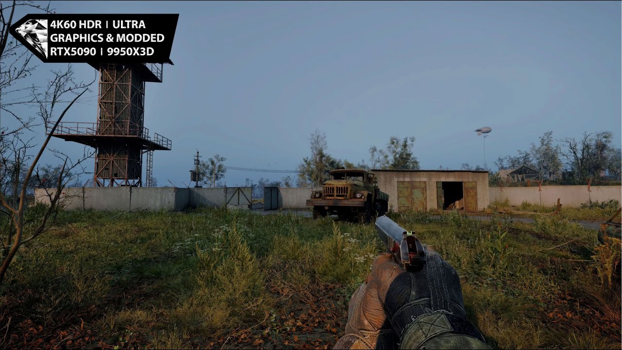 Solo Through the Ruins | Ultra Modded Stalker 2 | RTX 5090 | [4K60 UHD]