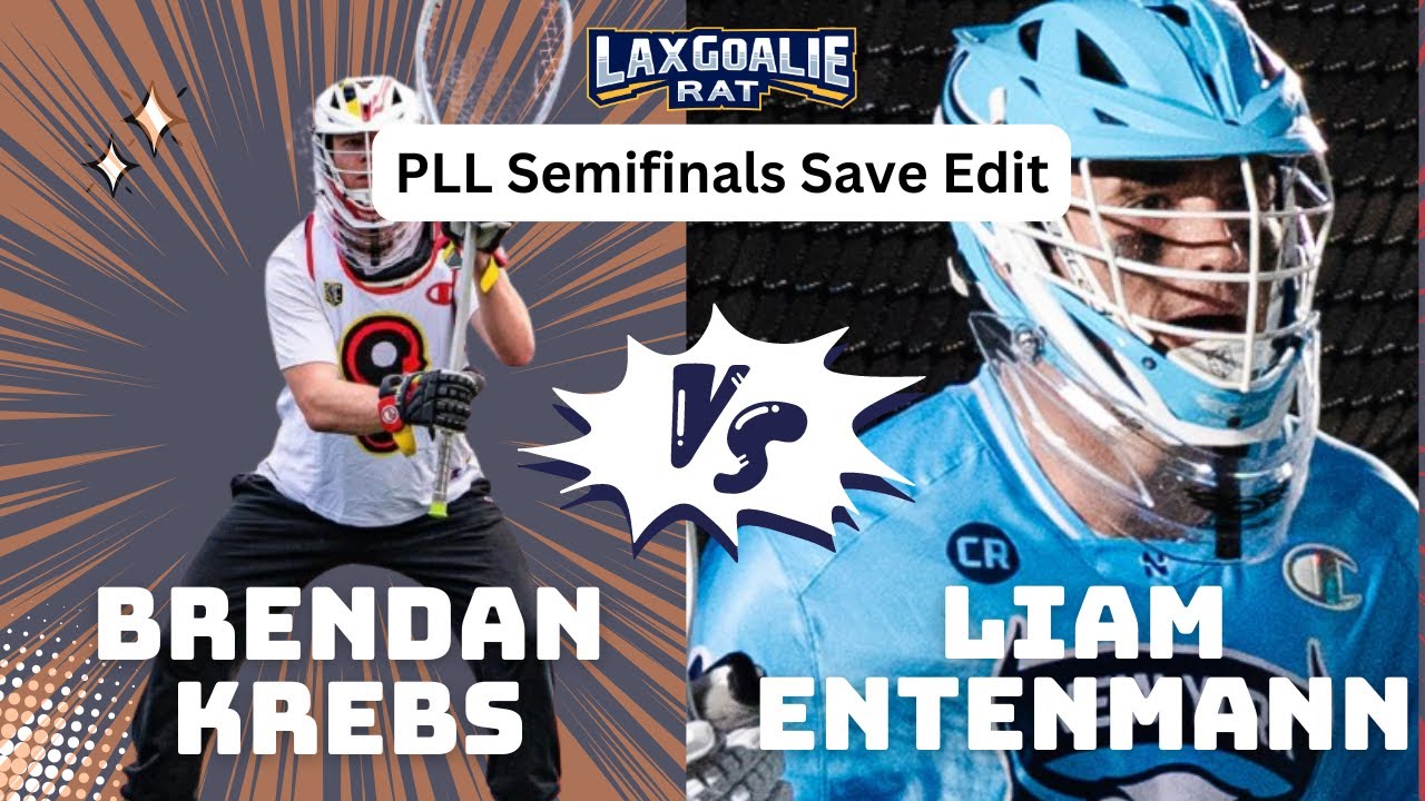 PLL OT Semifinal Thriller - Liam Entenmann (Atlas) vs. Brendan Krebs (Whipsnakes) - Goalie Save Edit