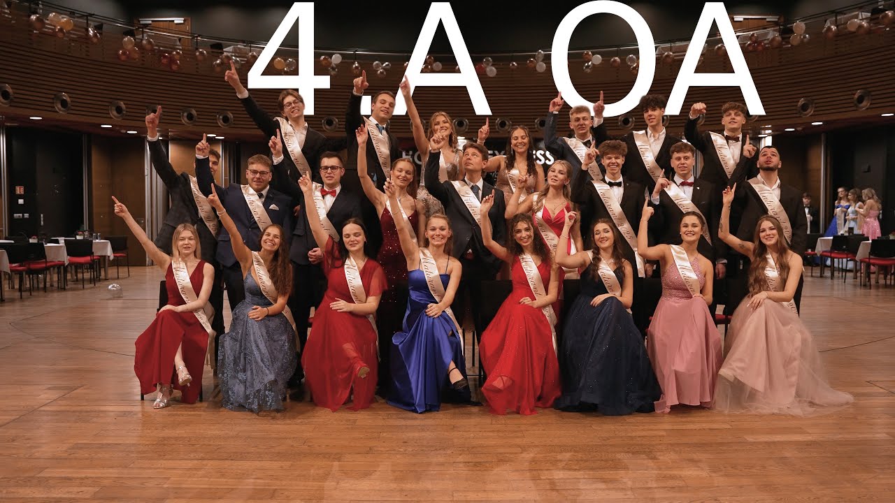 Maturitní ples - 4. A Obchodní akademie 2025
