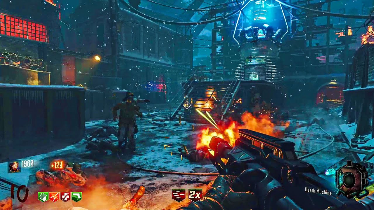 COD BLACK OPS 3 ZOMBIES: THE GIANT GAMEPLAY! (NO COMMENTARY)