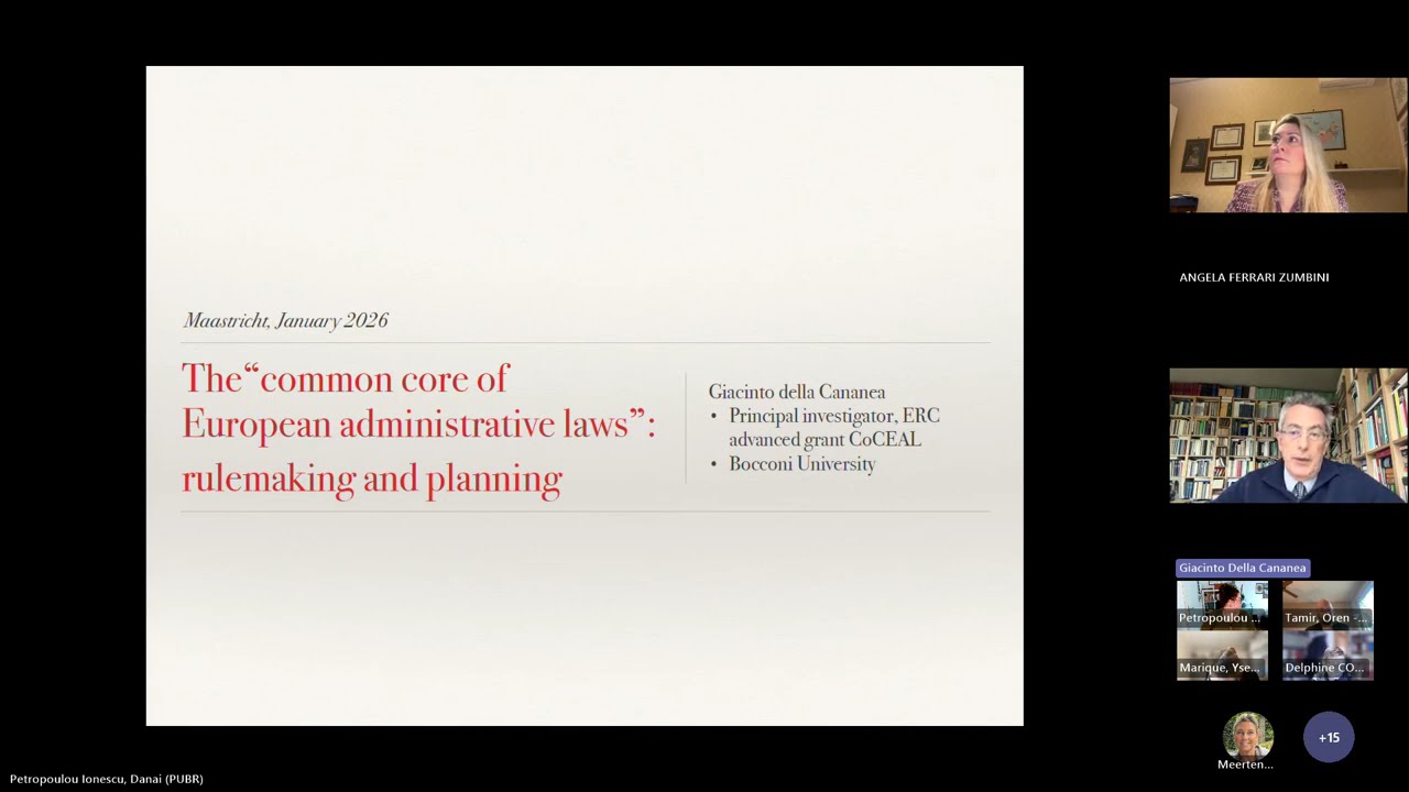 8th Dialogue REALAW 2026.01.19 Rulemaking and planning
