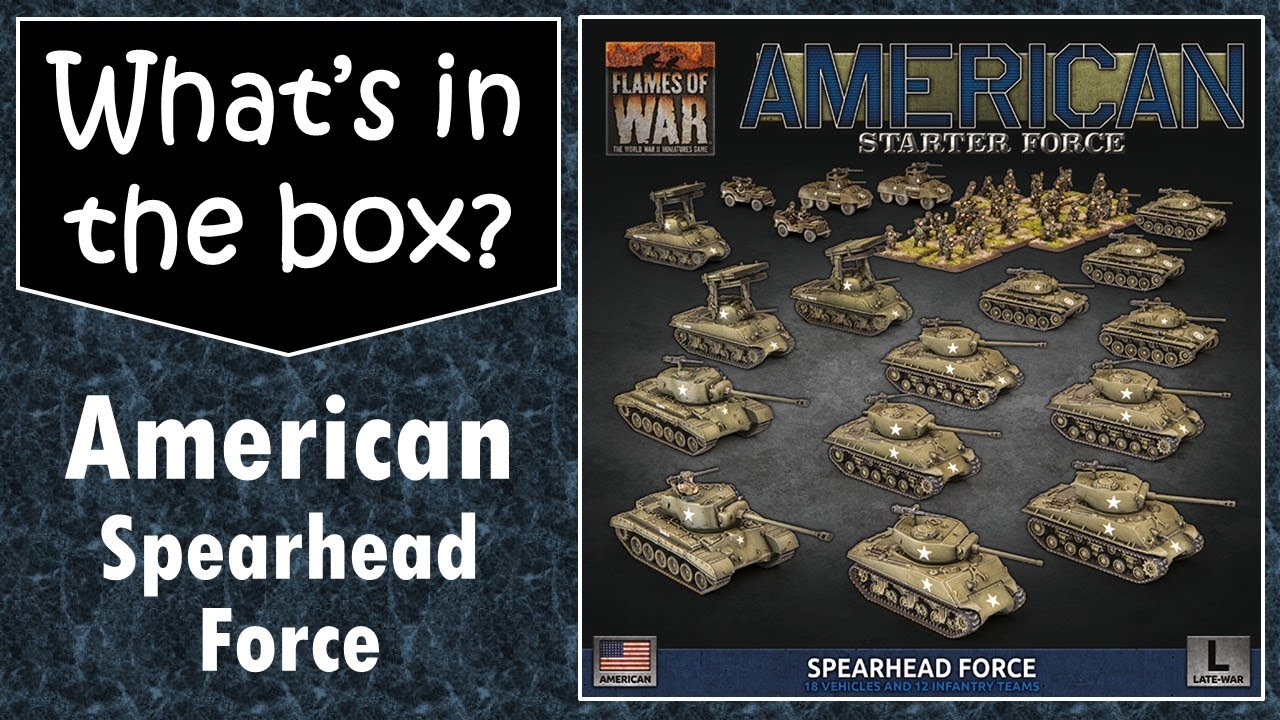Flames of War American Spearhead US Bulge starter set Unboxing & review: What's in the box?