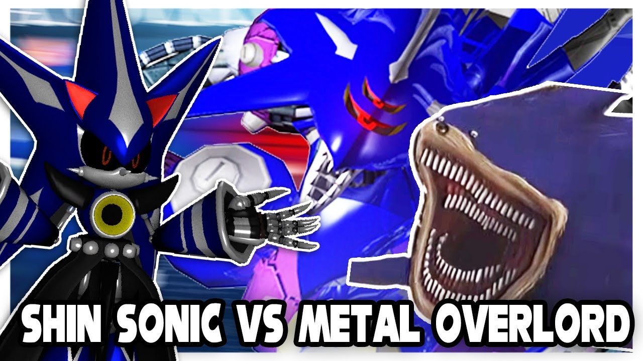 Neo Metal Sonic Reacts to Shin Sonic vs Metal Overlord - The Sonic Tapes