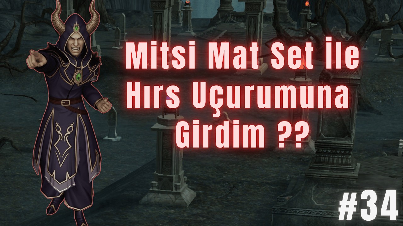SIFIRDAN ŞAMAN | MİTSİ MAT SET İLE HIRS U&Ccedil;URUMUNA GİRDİM | METİN2 TR SAFİR B&Ouml;L&Uuml;M- 34 #metin2tr