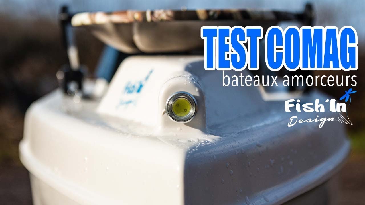 TEST COMAG: Bateaux Amorceurs, Fish In Design - Bait Boat CarpFishing