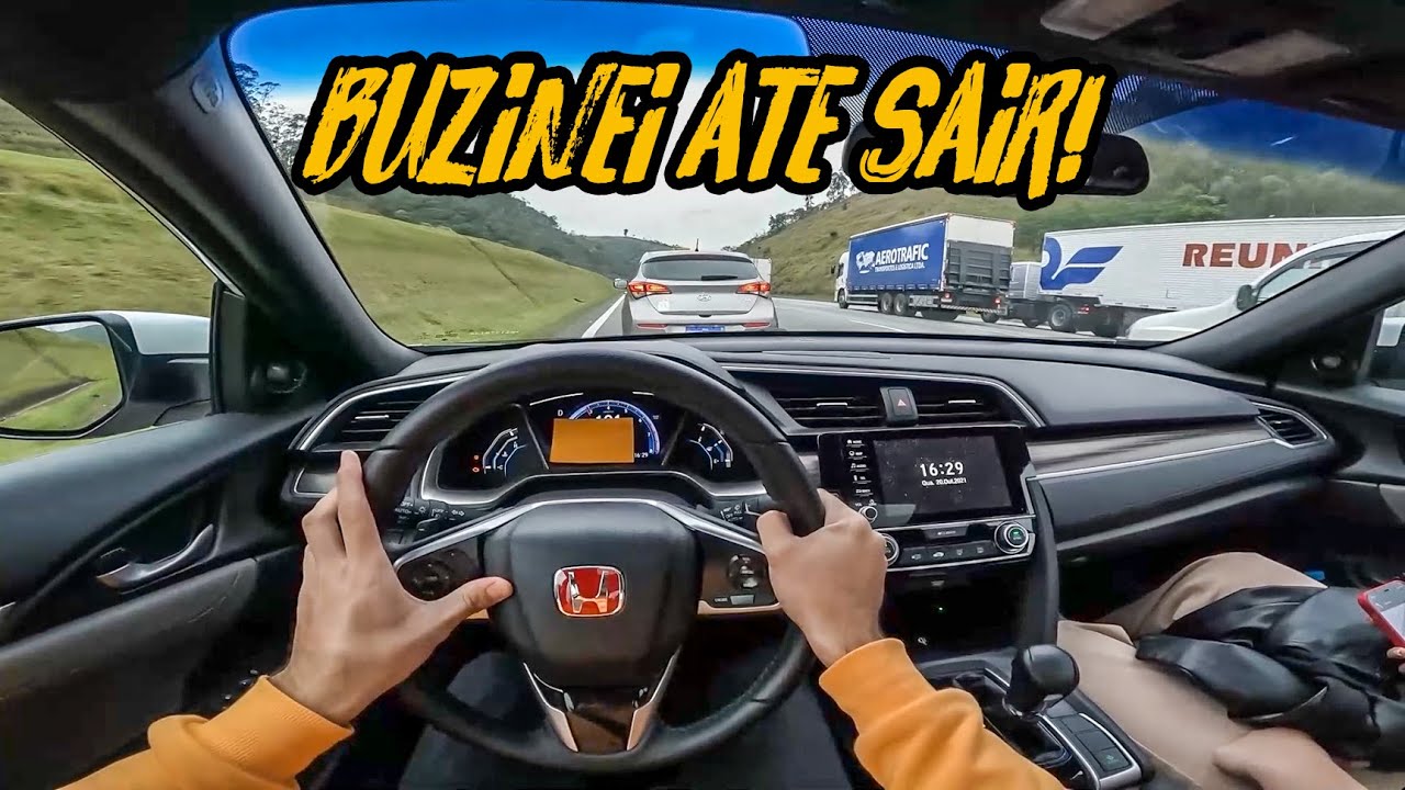 SE NÃO ANDAR EU EMPURRO CIVIC TURBO 300CV!!😈