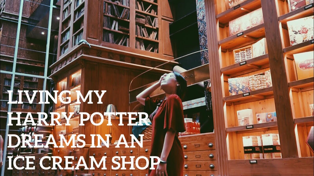 HOGWARTS INSPIRED ICE CREAM SHOP IN TAICHUNG