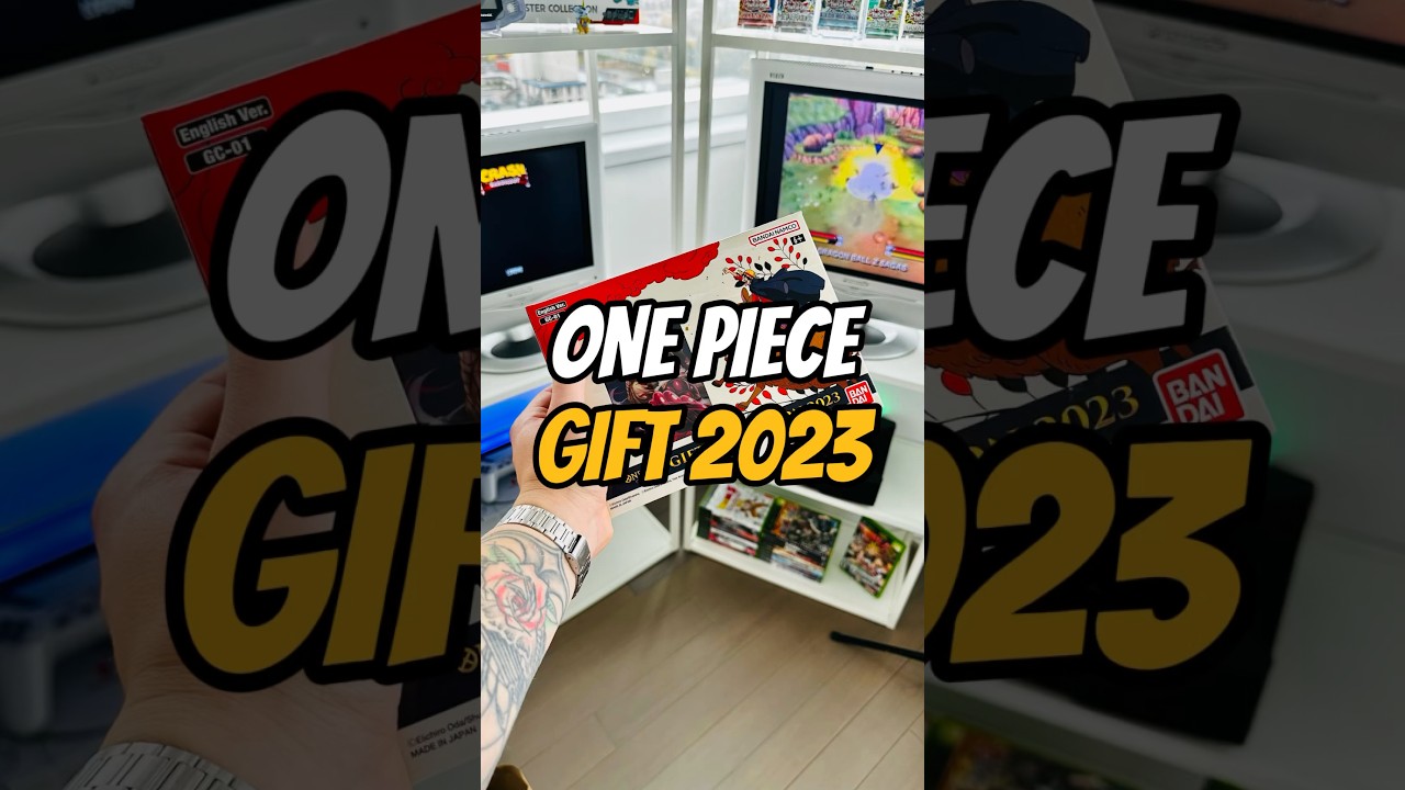 OPENING ONE PIECE GIFT COLLECTION 2023 🎁 #onepiece #2023 #opening #giftbox #asmr #shorts
