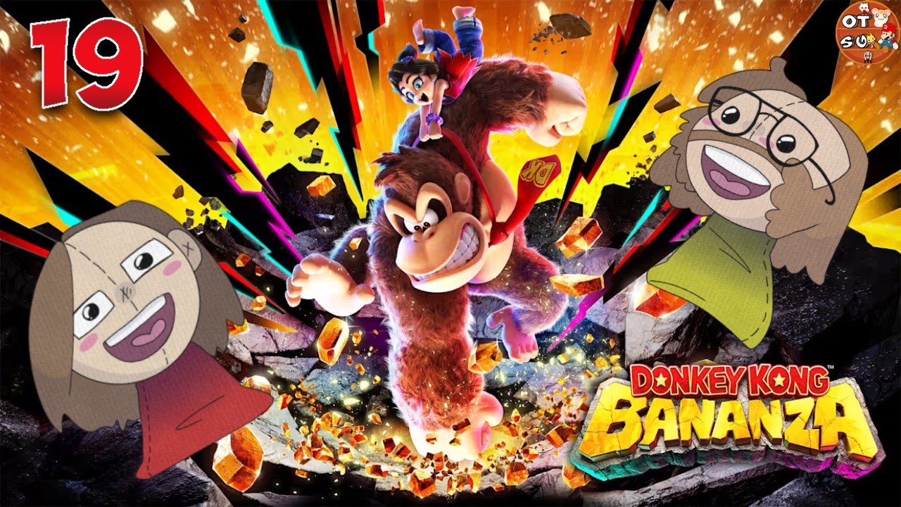 Они, оказывается, не забыли про Дидди Конга — Часть 19 — Играем в Donkey Kong: Bananza