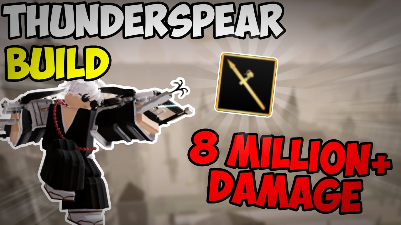 This Thunder Spear Build can do 8 MILLION DAMAGE!?  | AOT:R