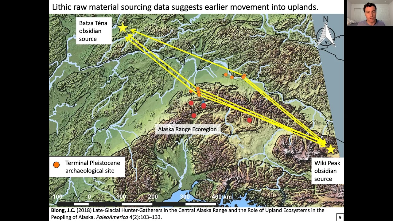 Dr John Blong, WSU, Late-Glacial Hunter-Gatherers in the Central Alaska Range