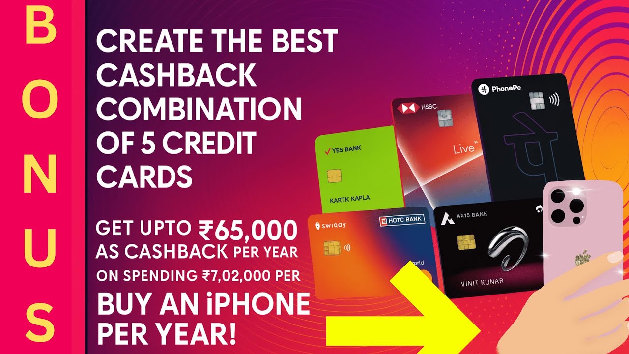 Can we buy an iPhone every year with Cashback Credit cards? Best Cashback Card combinations