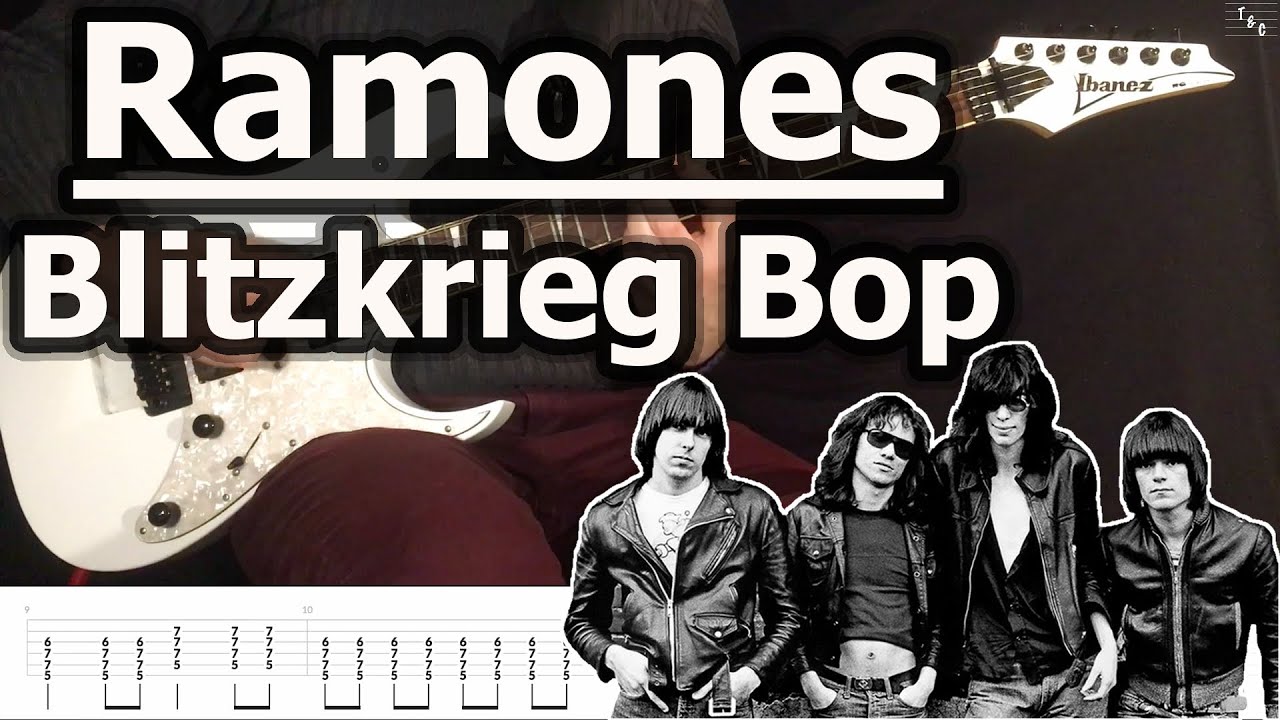 Ramones - Blitzkrieg Bop | Guitar Tabs Tutorial