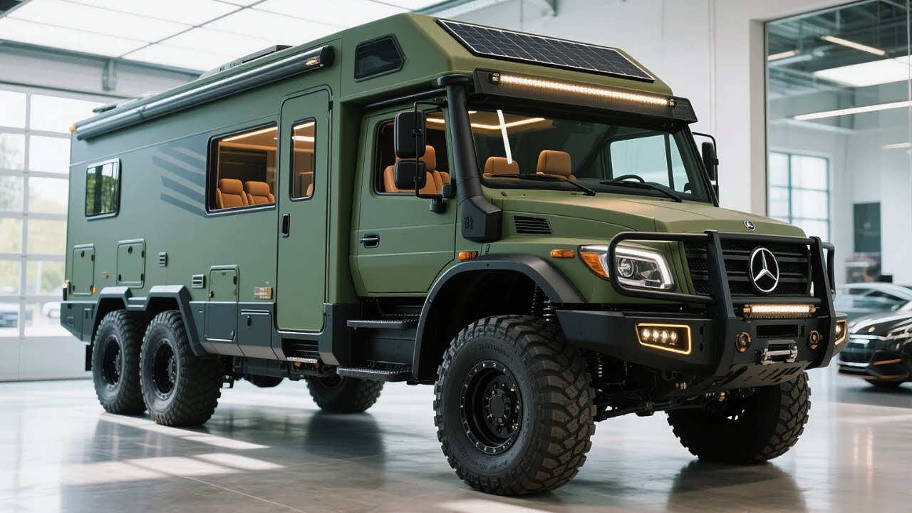 2026 Mercedes Zetros 6x6 &ndash; The Ultimate Luxury Overland RV Truck | Insane Expedition Motorhome!