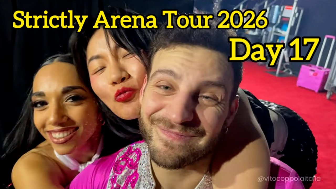 Strictly Arena Tour 2026 VLOG - day 17/ Vito Coppola