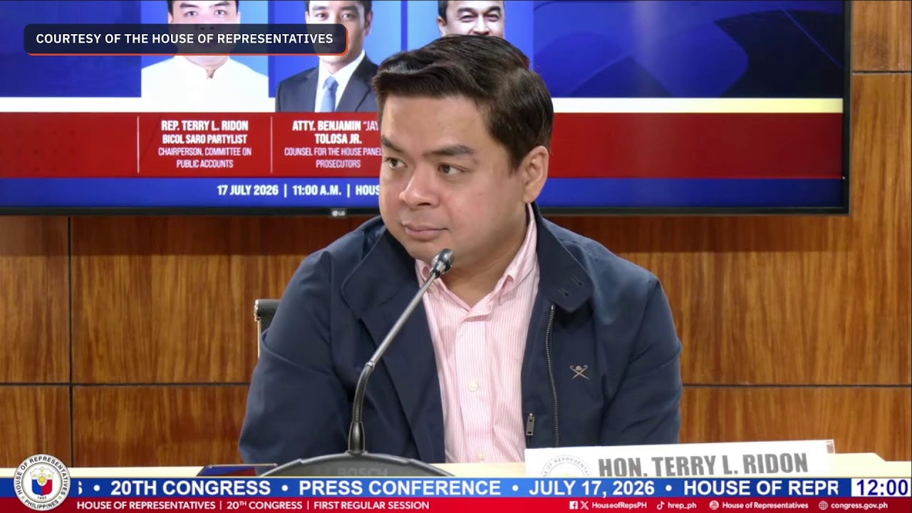 Impeachment trial prosecutors hold press conference | July 17, 2026