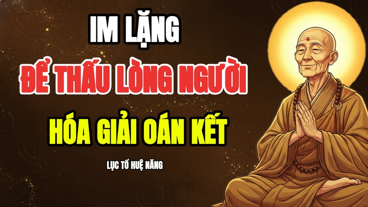 LỤC TỔ HUỆ NĂNG - HỌC CÁCH IM LẶNG ĐỂ THẤU TẬN LÒNG NGƯỜI, HÓA GIẢI MỌI OÁN KẾT | PHẬT TẠI TÂM