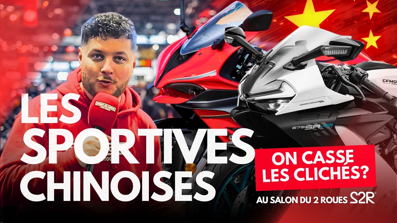 Sportives chinoises : on casse les clichés ? CFMoto 675 SR-R, QJMotor 921RR,… Salon de Lyon