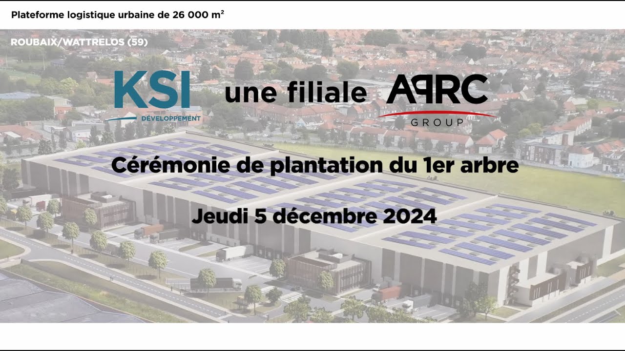 Cérémonie de plantation du premier arbre - Projet KSI La Lainière
