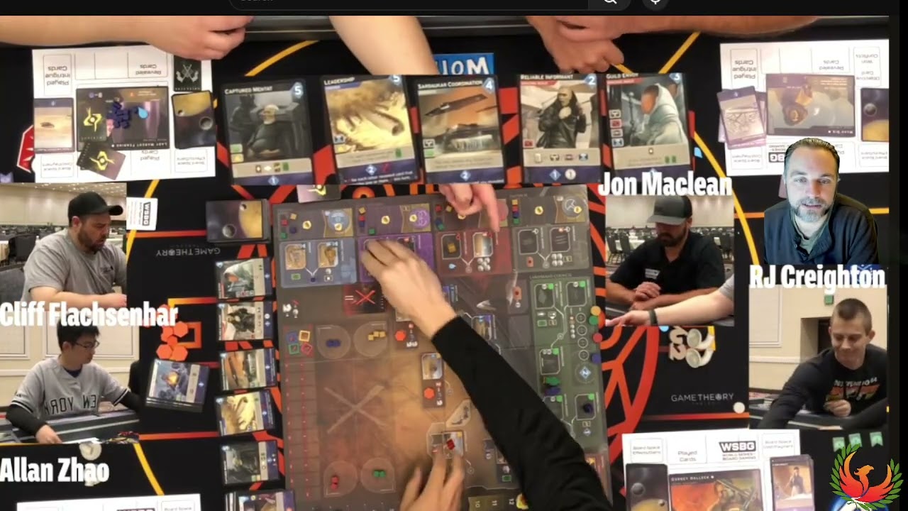 Dune Uprising Grand Semifinals Commentary - 2025 World Series of Boardgaming