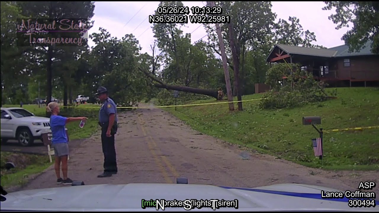 5-26-24 Tornado Response/Boone/Marion/Baxter Co Arkansas State Police Troop I Traffic Series Ep1124A