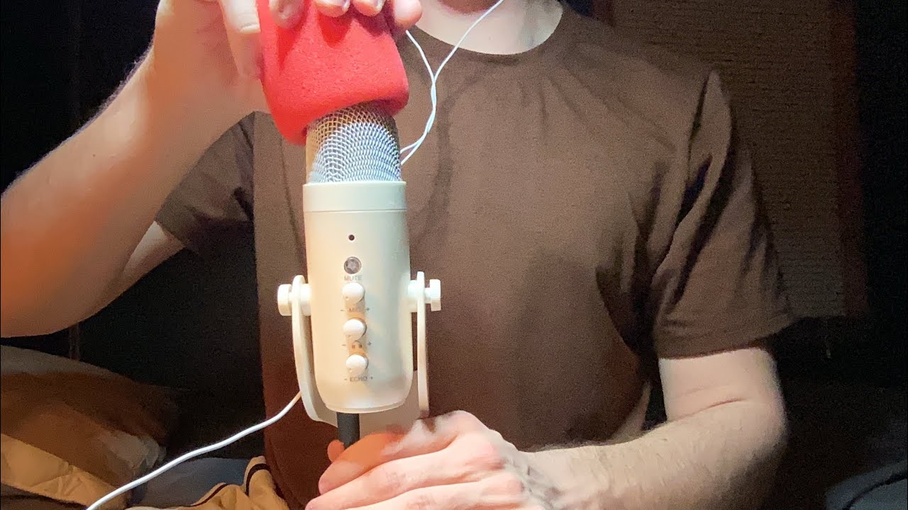 Fast and Aggressive Mic Scratching/Pumping ASMR