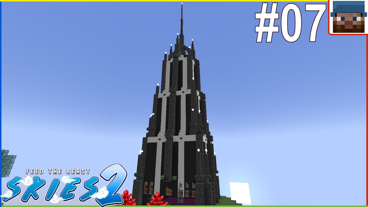 FTB Skies 2 #07 - Нападение толпы