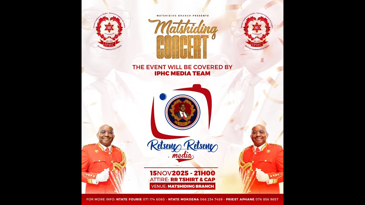 IPHC MATSHIDING BRANCH ANNUAL MUSIC CONCERT