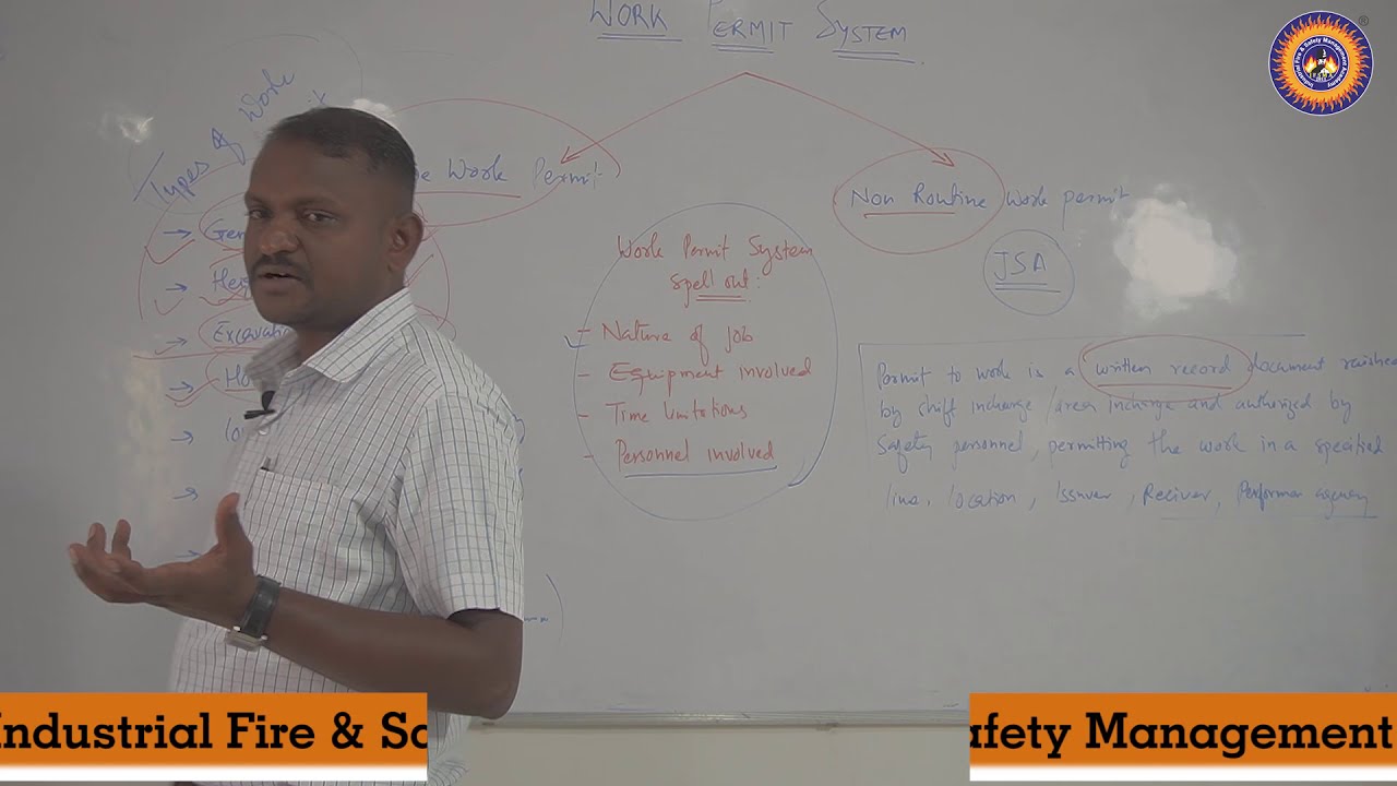 Work Permit System _ IFSMA - Fire & Safety college Vadodara