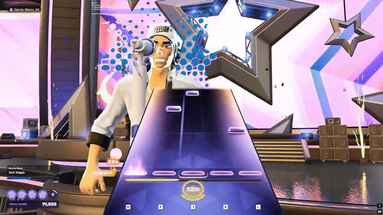 24K Magic - Bruno Mars, Flawless Fortnite Festival, top 471#!
