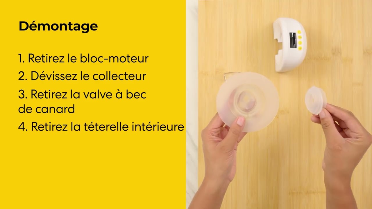 Comment démonter votre Melody InBra | Medela | How‑To Use