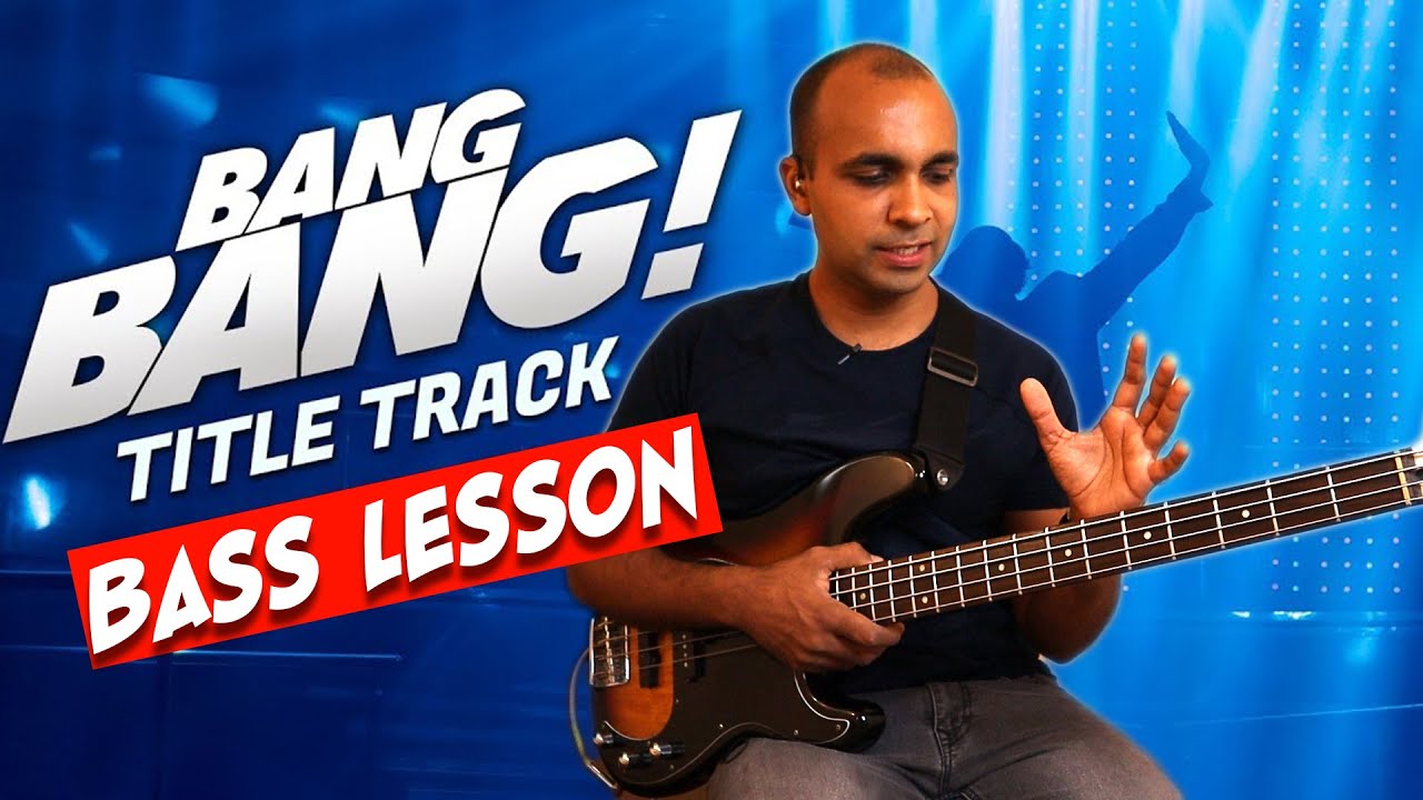 Bass guitar hindi songs lesson| Bang Bang Bass Guitar Lesson |
