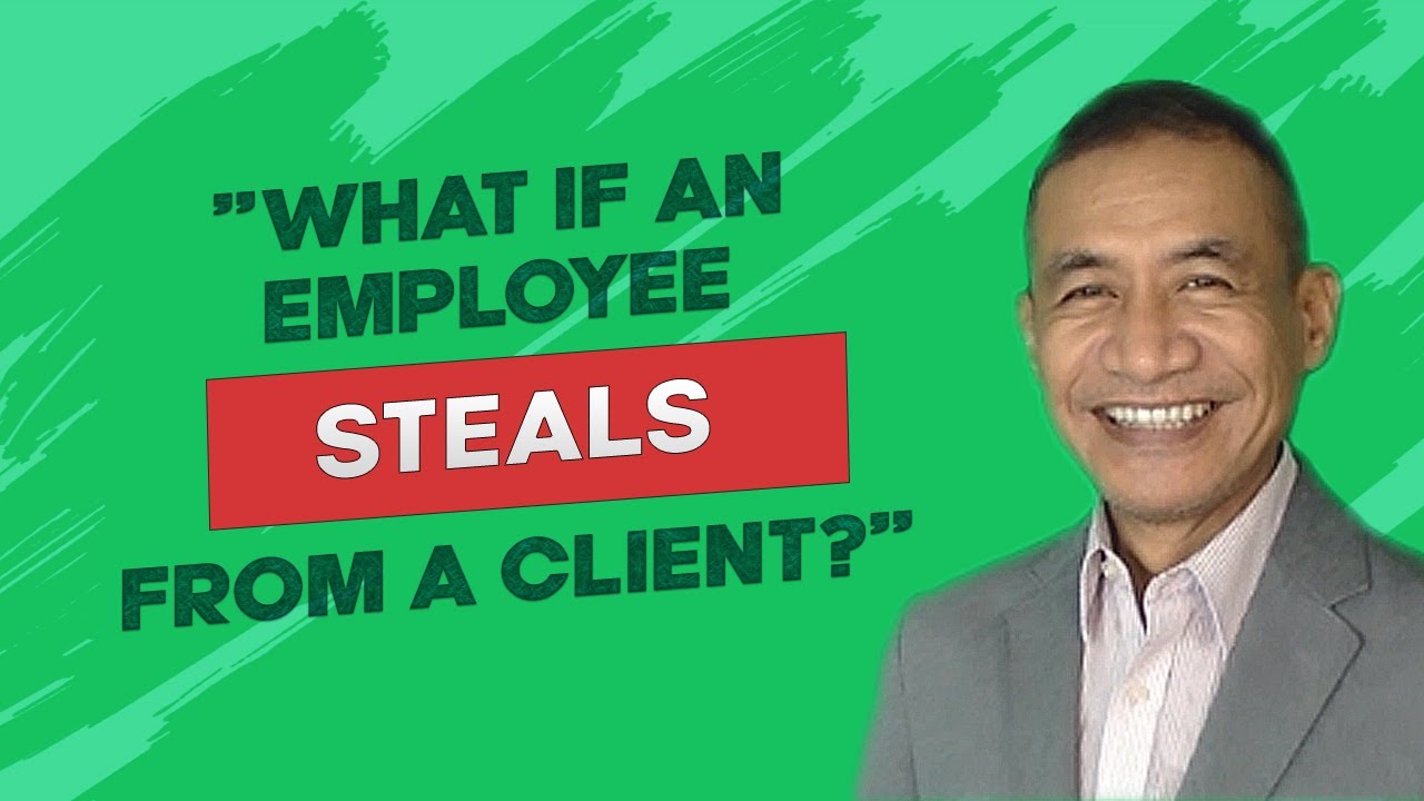 If an employee steals from a client, who should file the complaint? The employer or the client?