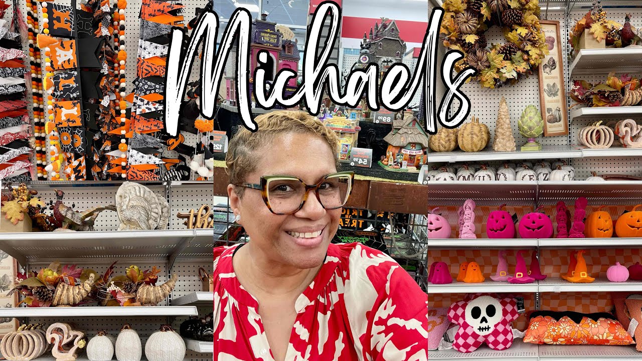 MICHAELS FALL & HALLOWEEN DECOR 2024 • SHOP WITH ME