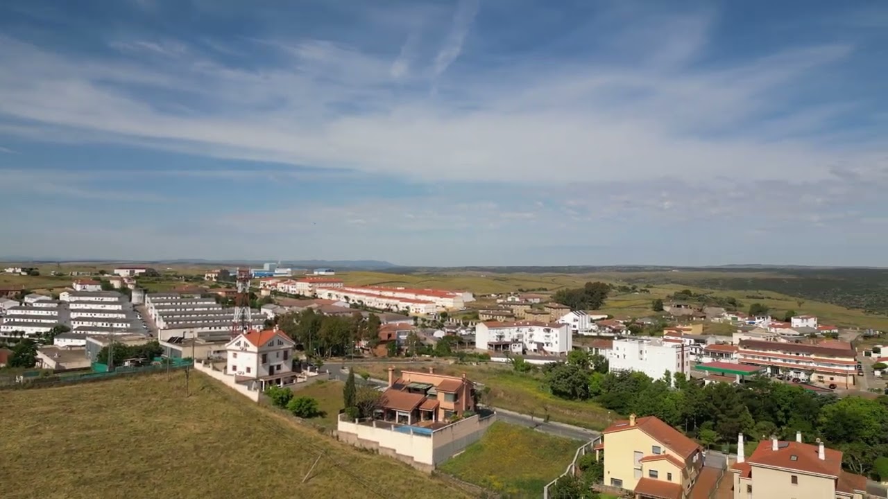 ALCANTARA. Pueblos de Cáceres. Dron DJI mini 3 pro.